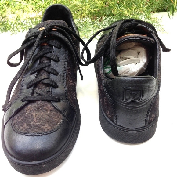 Leather Monogram Sneaker 